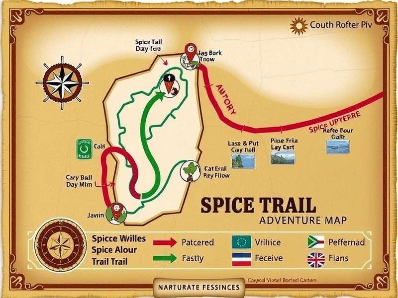 Spice Trail Adventure Map